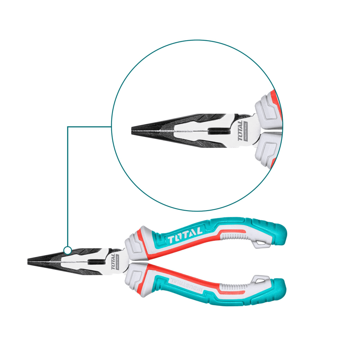 Set de alicates universal corte y punta Total4