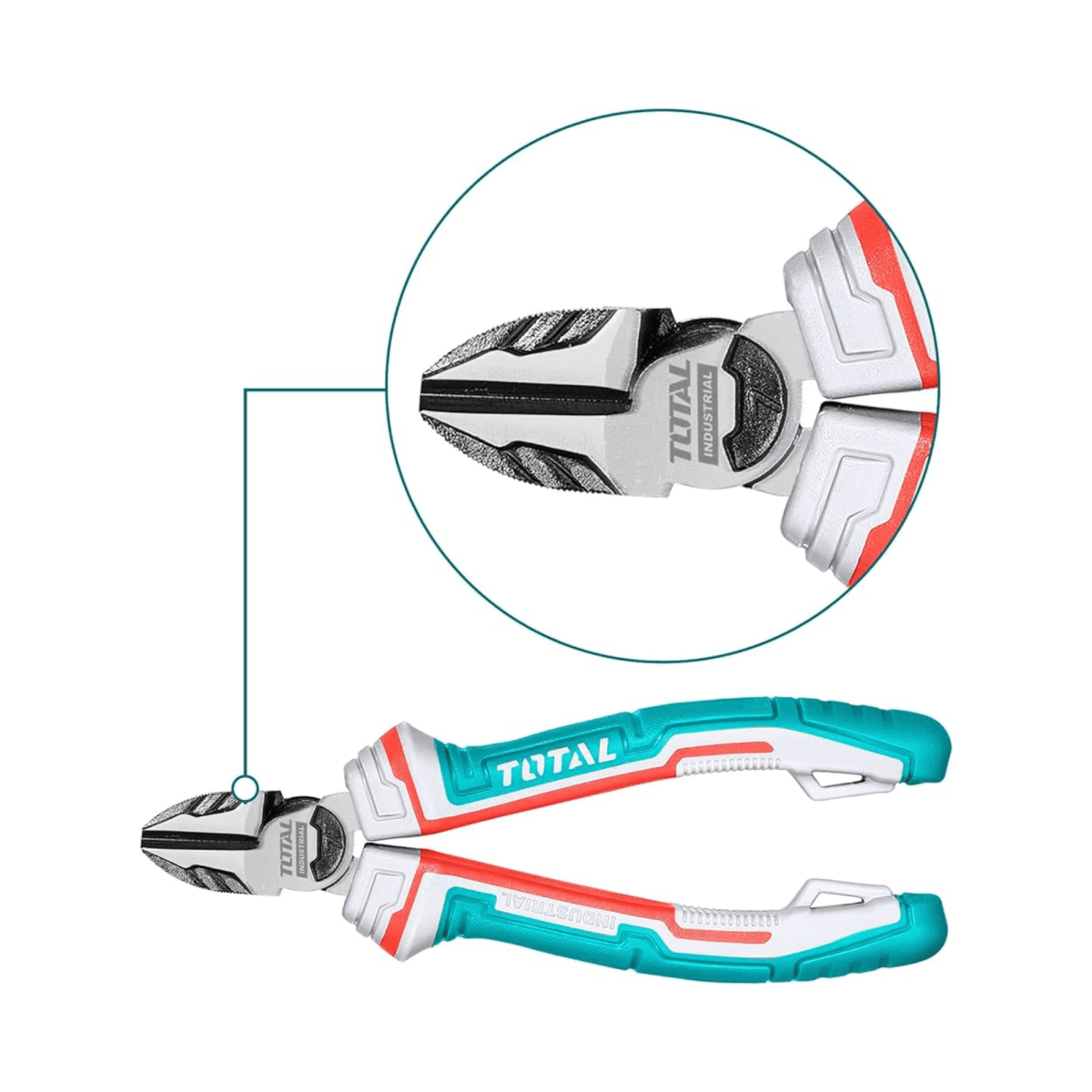 Set de alicates universal corte y punta Total6