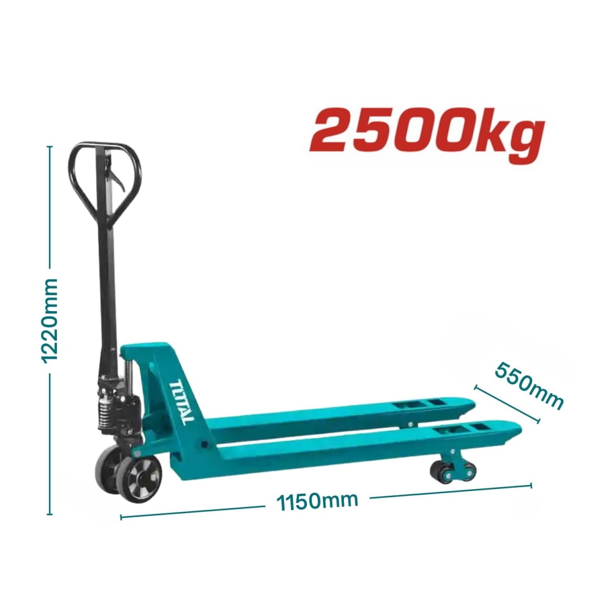 Pato de carga soporta 2.5 toneladas Total2