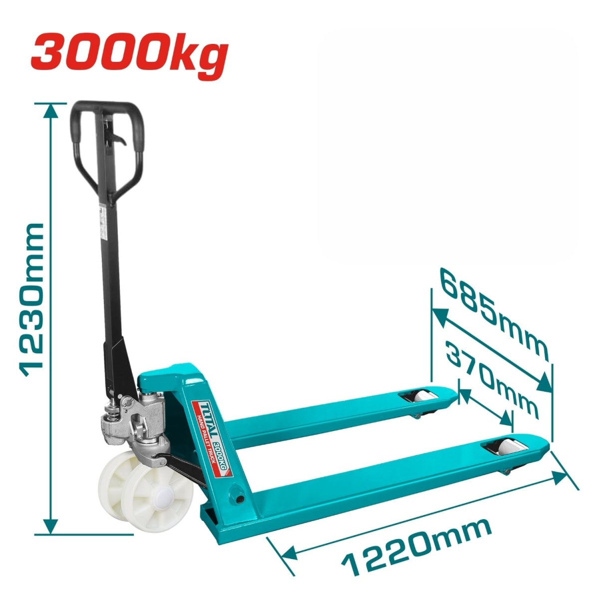 Pato de carga soporta 3 toneladas Total5