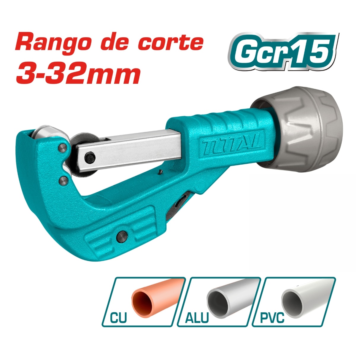 Cortador de Tubo 3-32mm Total2