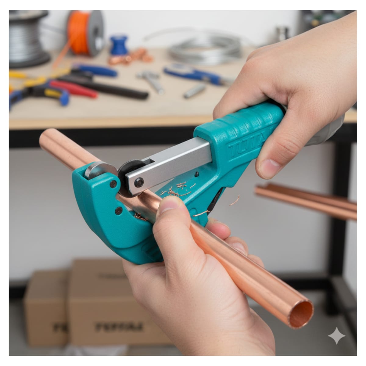 Cortador de Tubo 3-32mm Total3