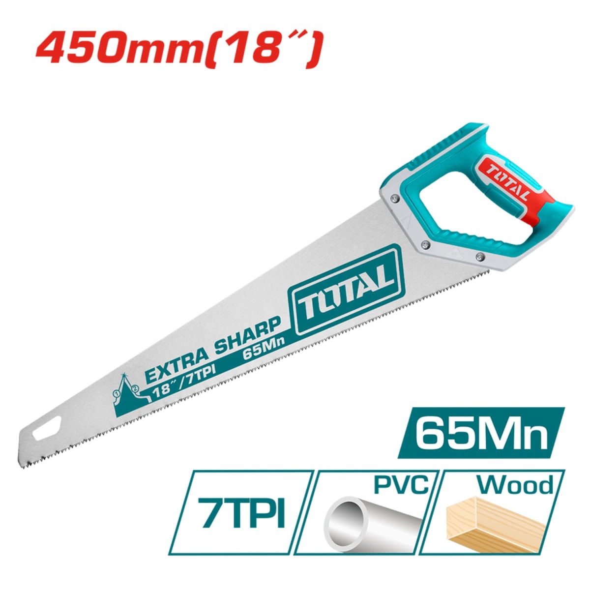 Serrucho de Mano 18'' Total2