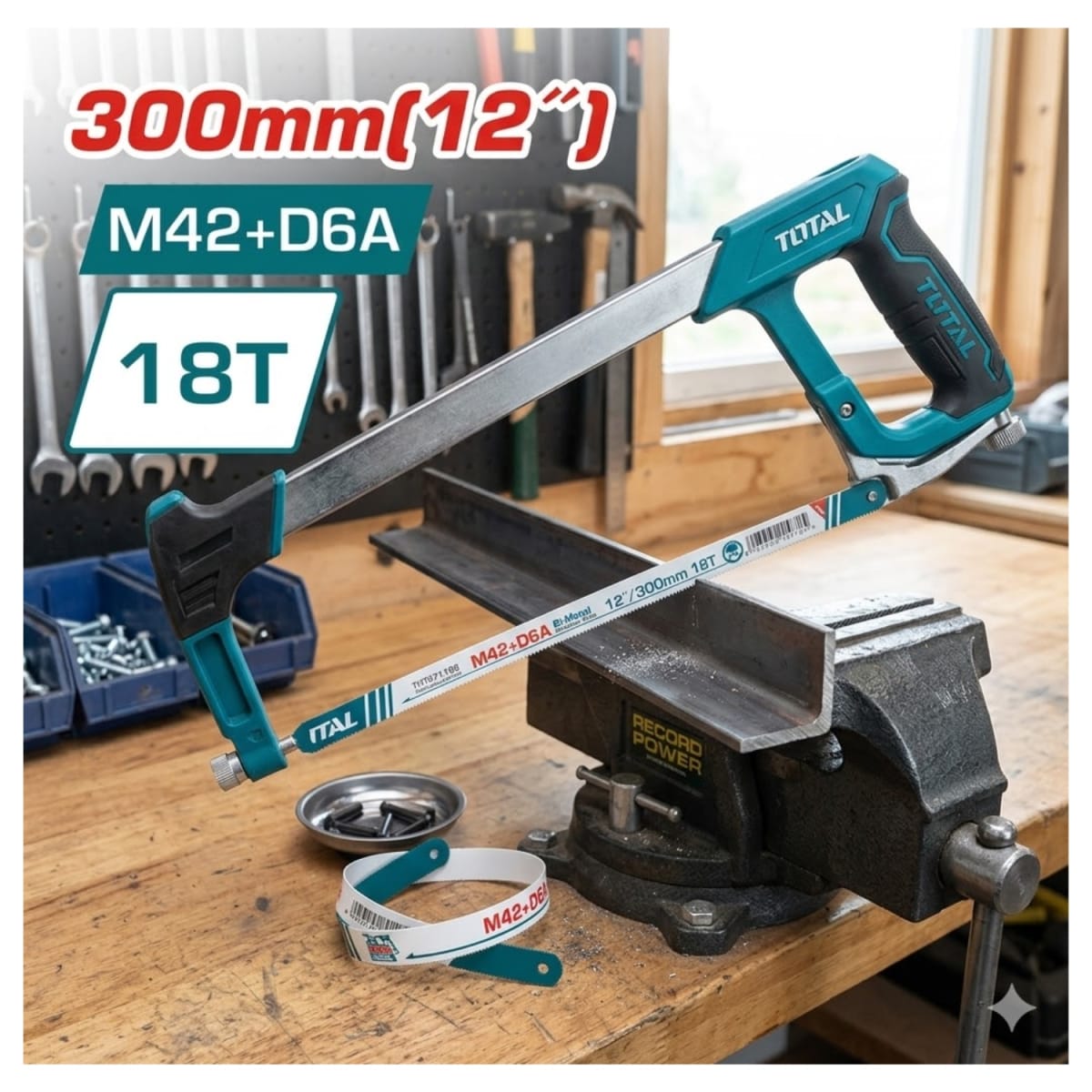 Respuesto de Hoja de Sierra 300mm 12'' 18 dientes Total2