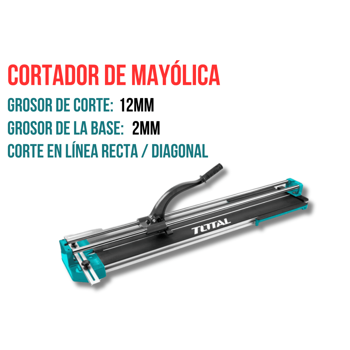 Cortadora de mayólica porcelanato 120 cm Total5