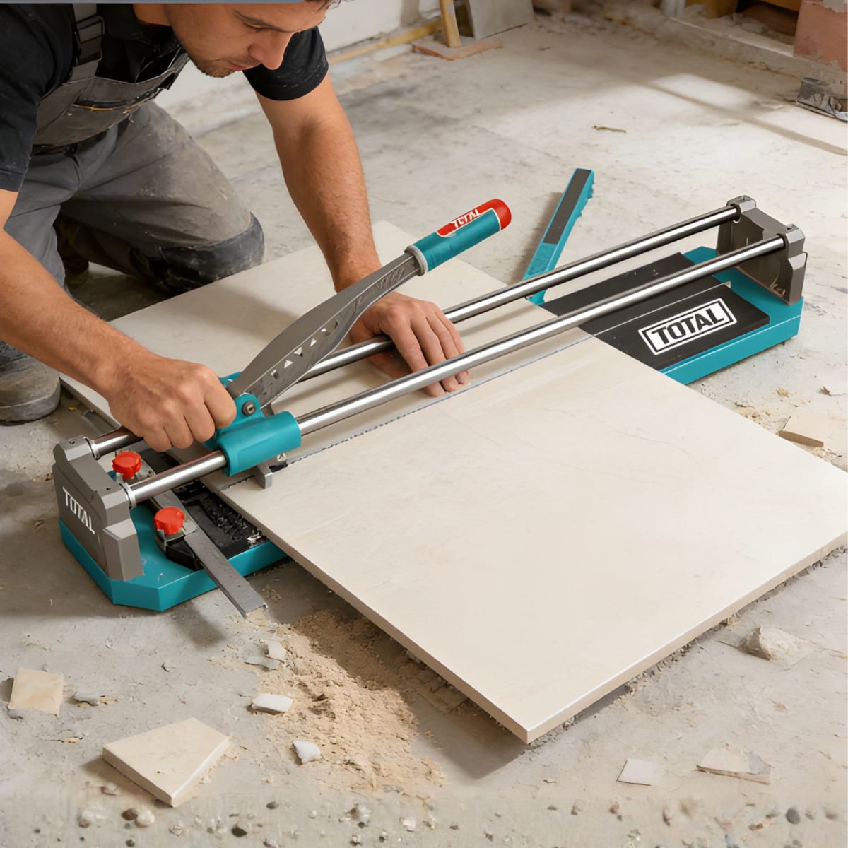 Cortador de mayólica 120cm industrial Total3