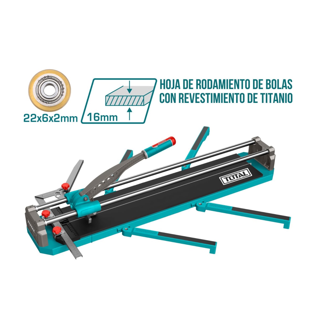 Cortador de mayólica 120cm industrial Total6