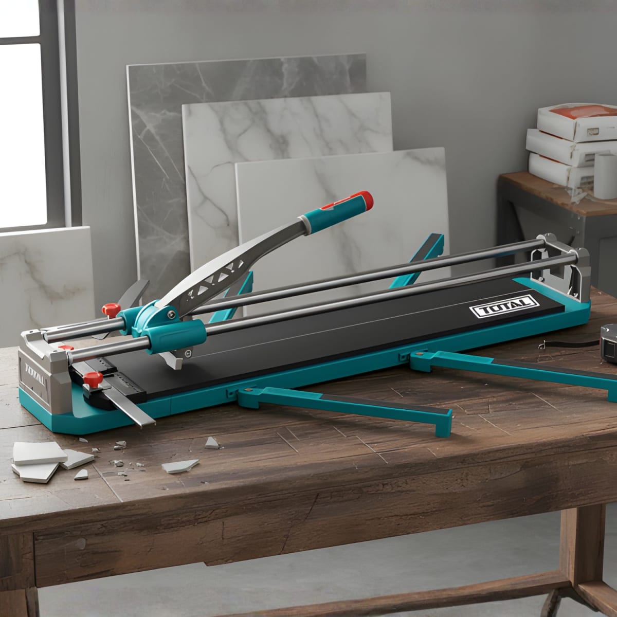 Cortador de mayólica 120cm industrial Total2