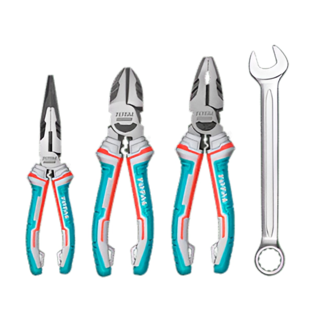 Set de Herramientas Manuales 108pcs con Maletin Total5