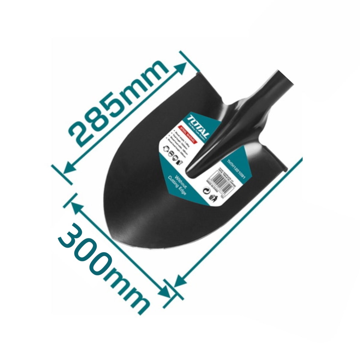 Pala Tipo Cuchara con mango de Madera TOTAL3