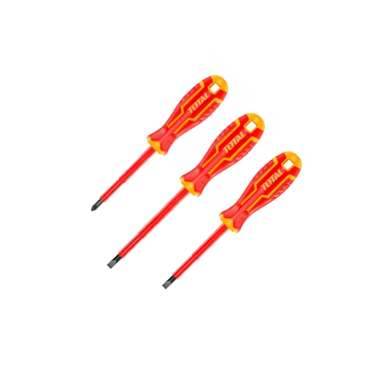 Juego de 9 desarmadores dieléctricos Total3