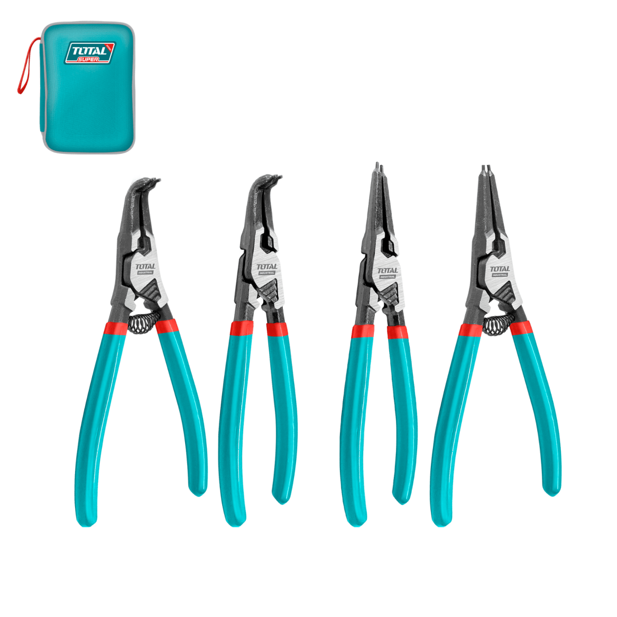 Juego de alicates saca seguros 4 piezas Total5