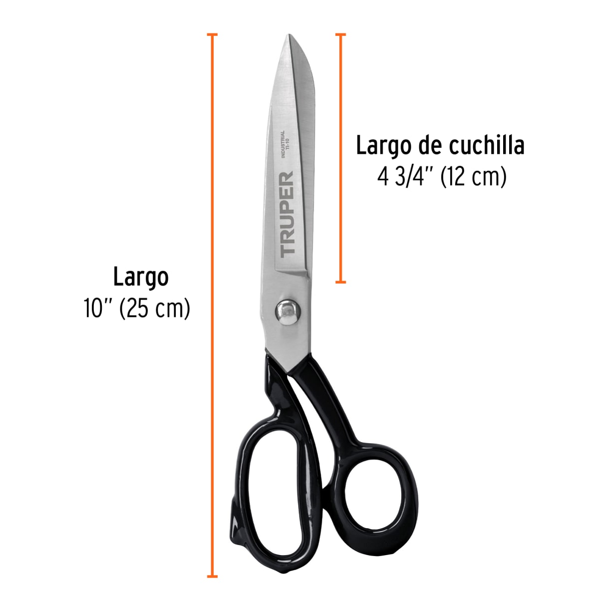 Tijera 10´´ industrial para sastre, Truper3