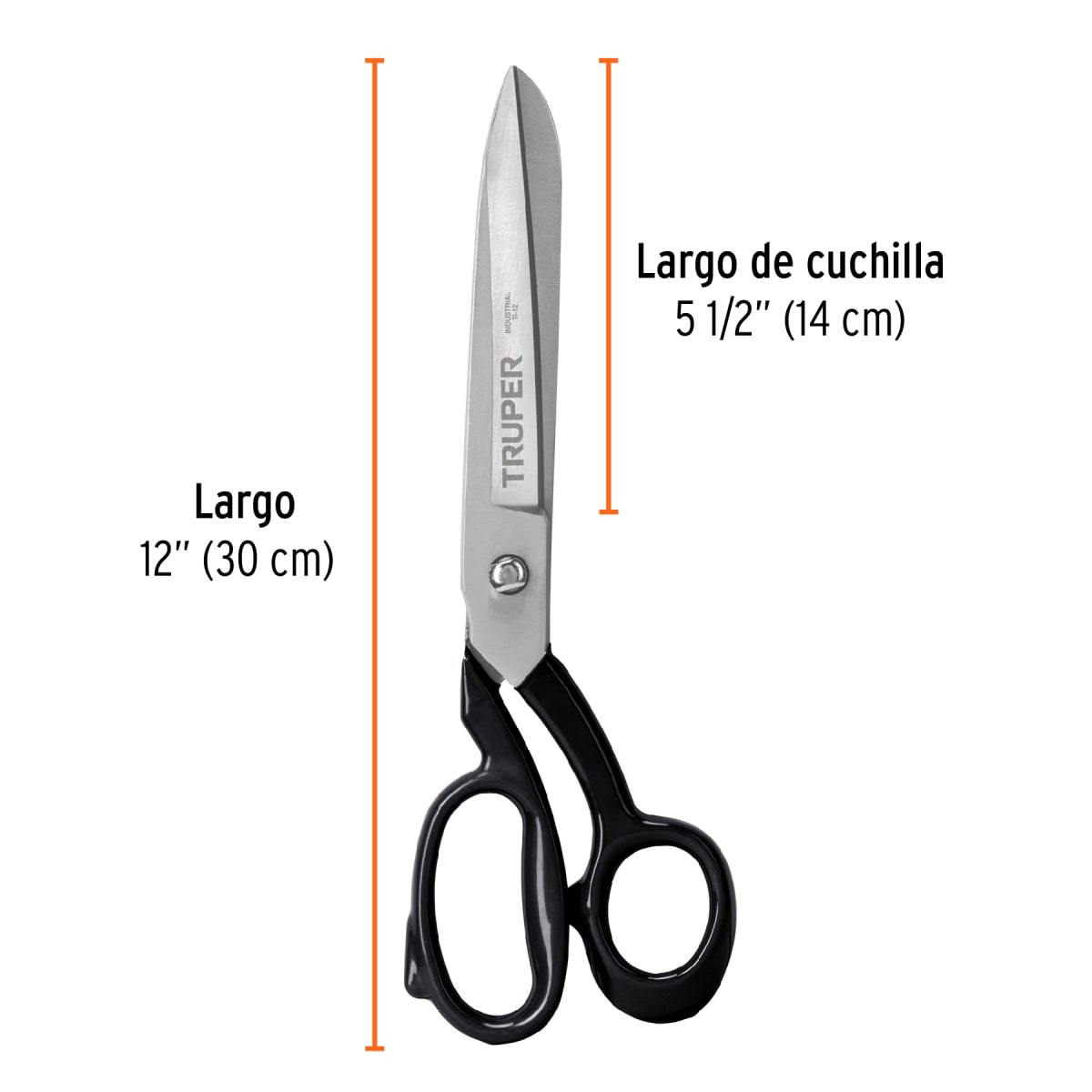 Tijera 12´´ industrial para sastre, Truper3