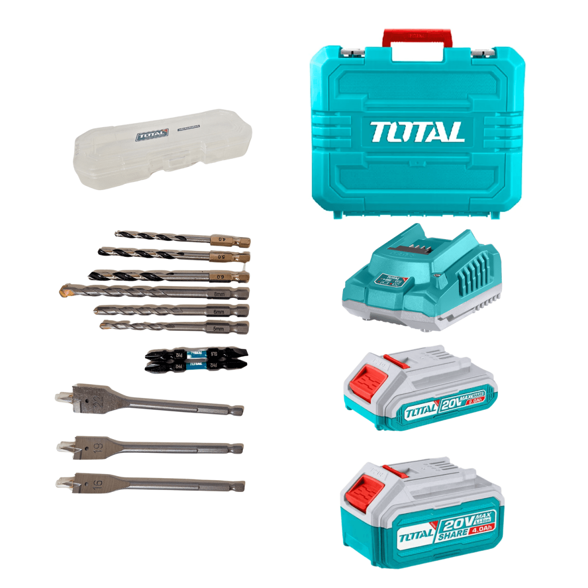 Taladro Percutor 86nm industrial Total6