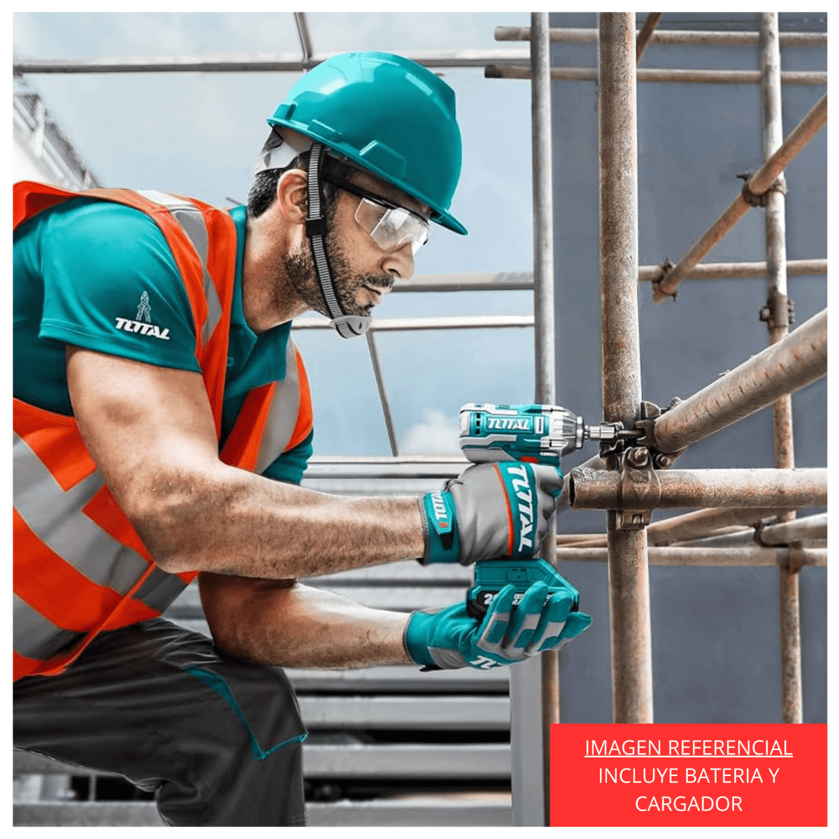 Atornillador de impacto 285nm 20v Total5