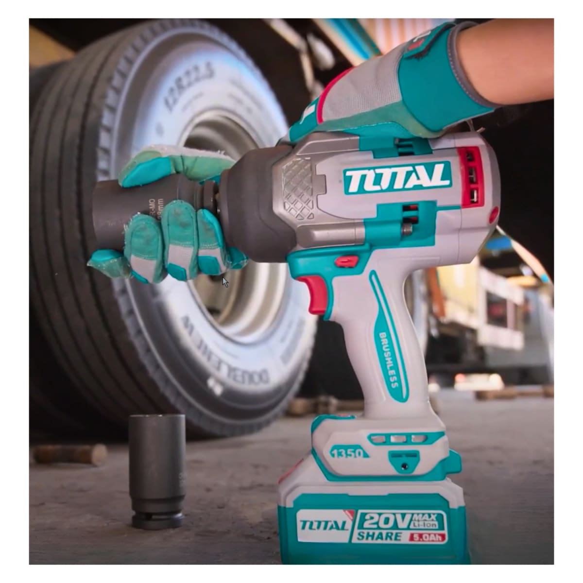 Llave de impacto 3/4