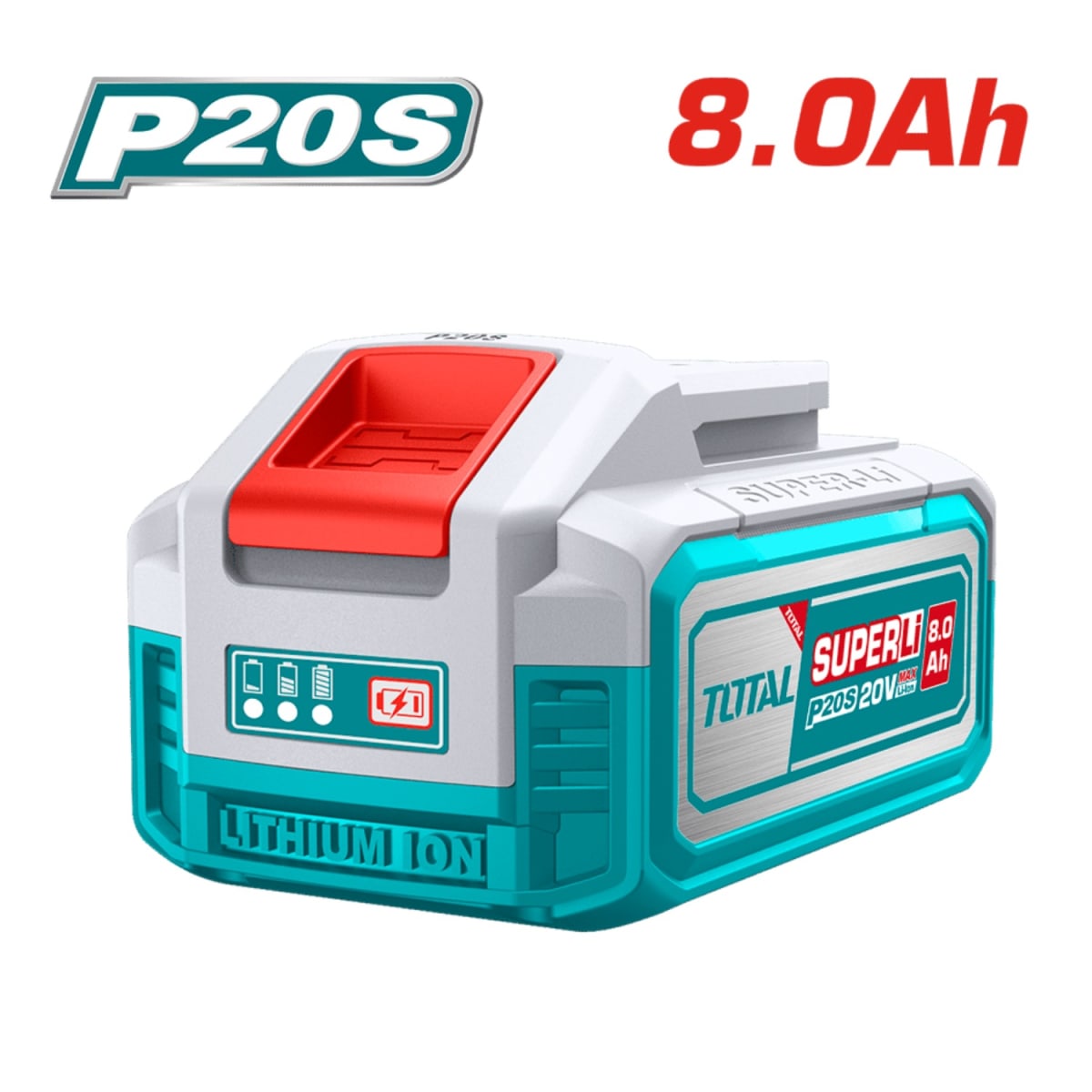 Llave de Impacto 3/4'' 1750N.m + 1 batería 8A.h 20v Total4