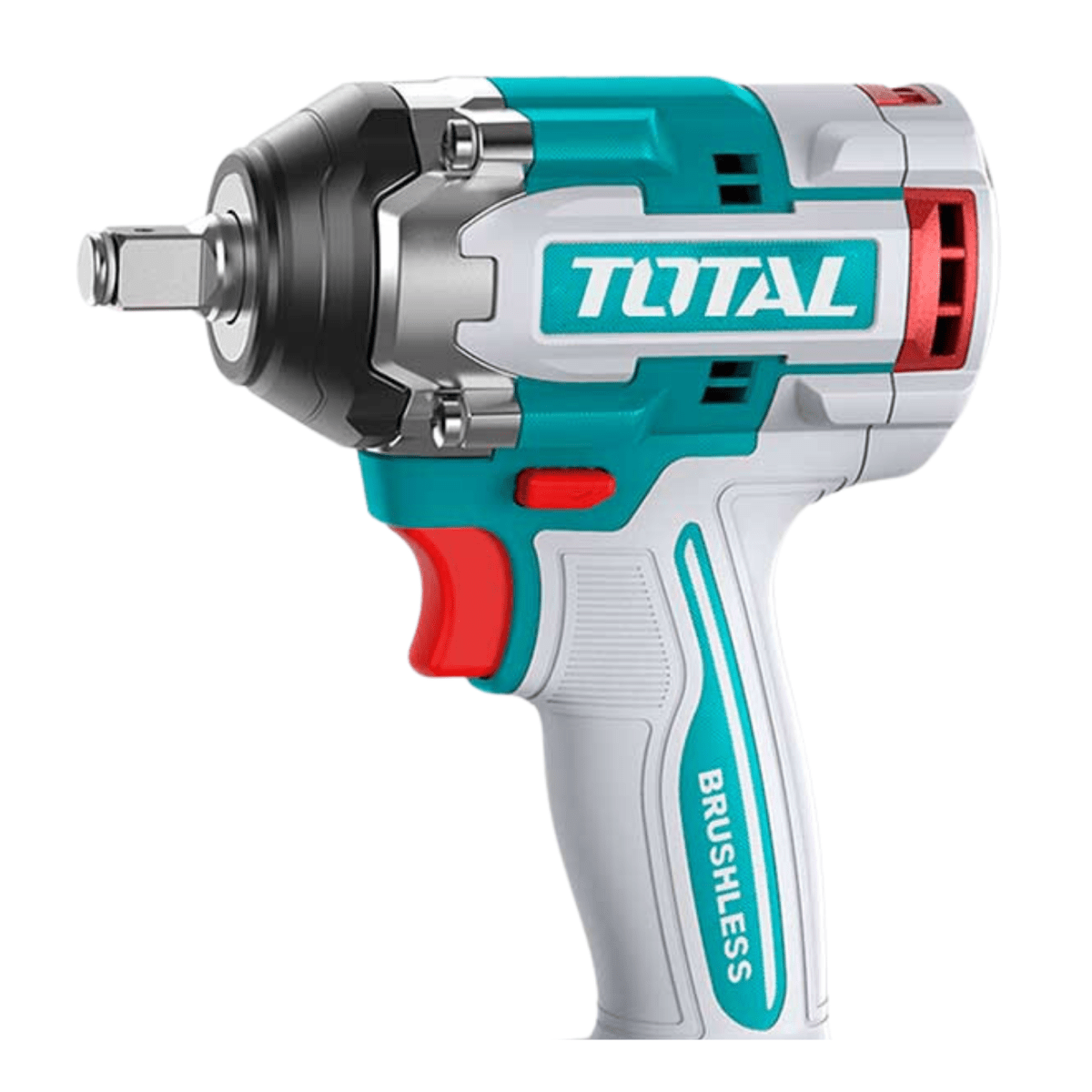 Llave de impacto 500nm 2 baterias 4ah Total2