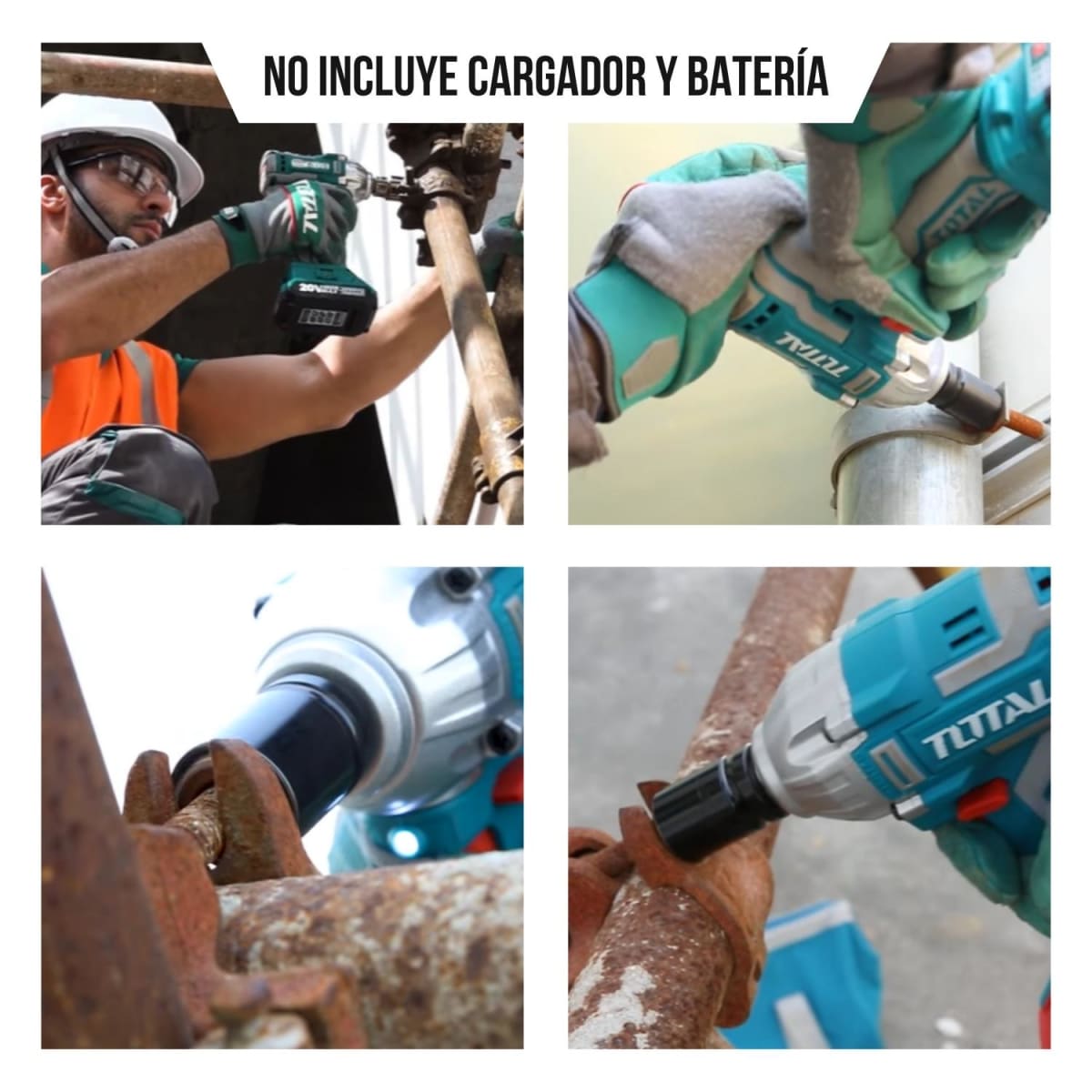 Llave de impacto 500nm 20v Total5