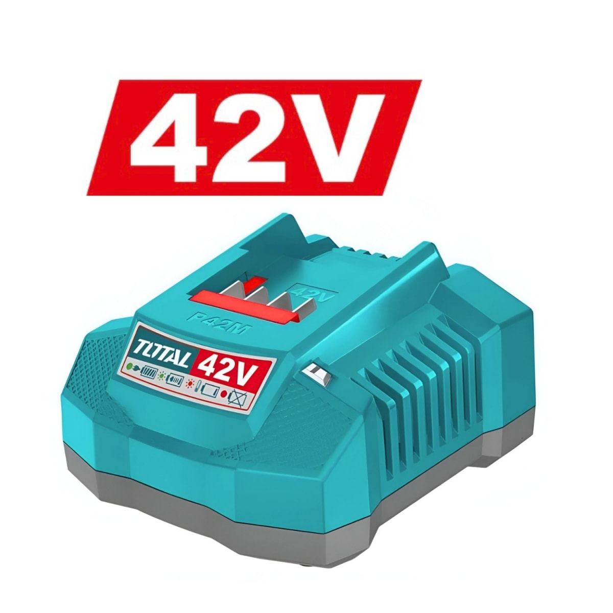 Llave de Impacto 1/2'' 460Nm + 1 Batería y Cargador 42v Total4
