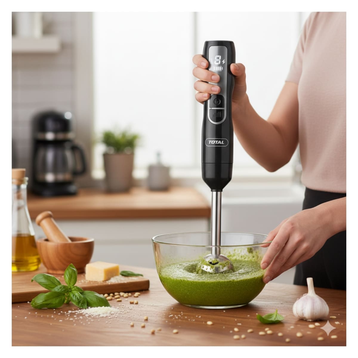 Combo 3 en 1 Taladro Atornillador 60nm + Batidoras 16v Total3