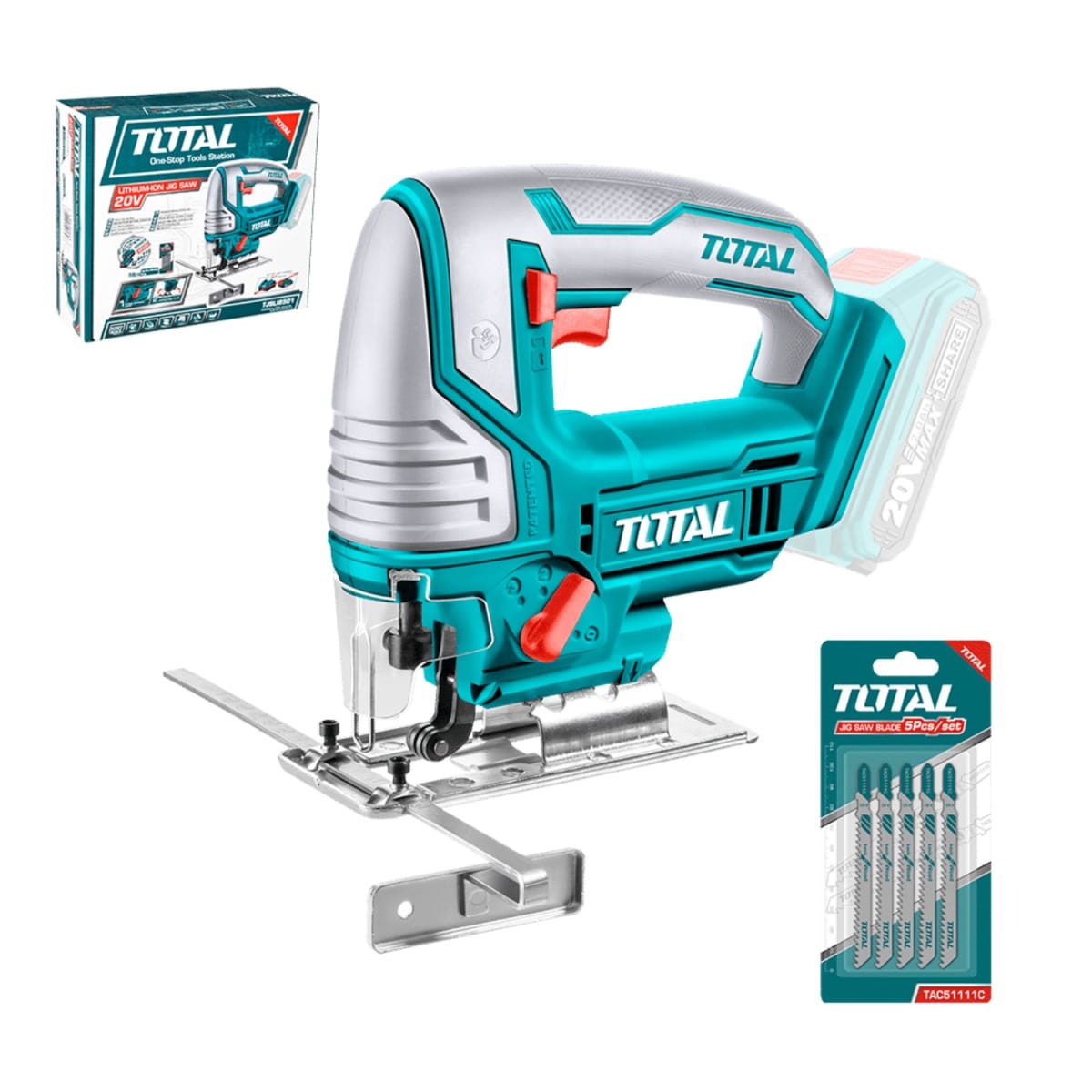 Caladora Inalámbrica 20v Total2