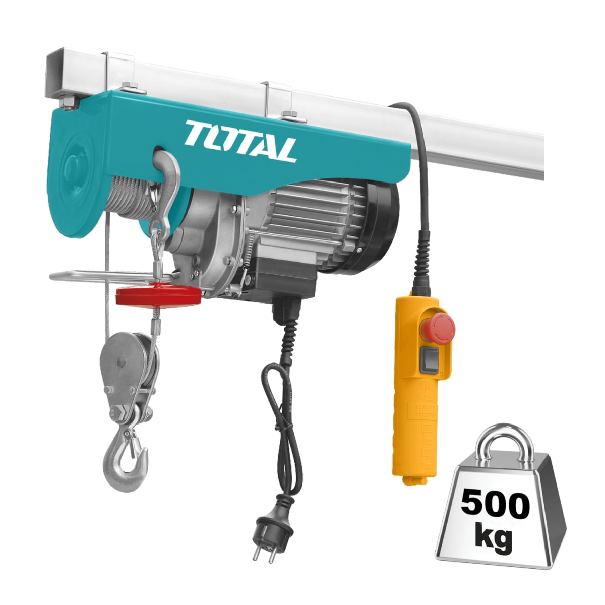 Tecle Electrico soporta 500kg 900w Total2