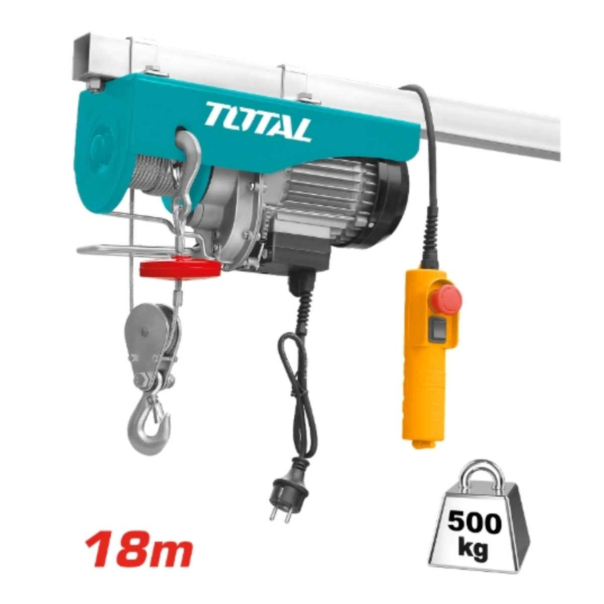 Tecle Electrico soporta 500kg 900w Total2