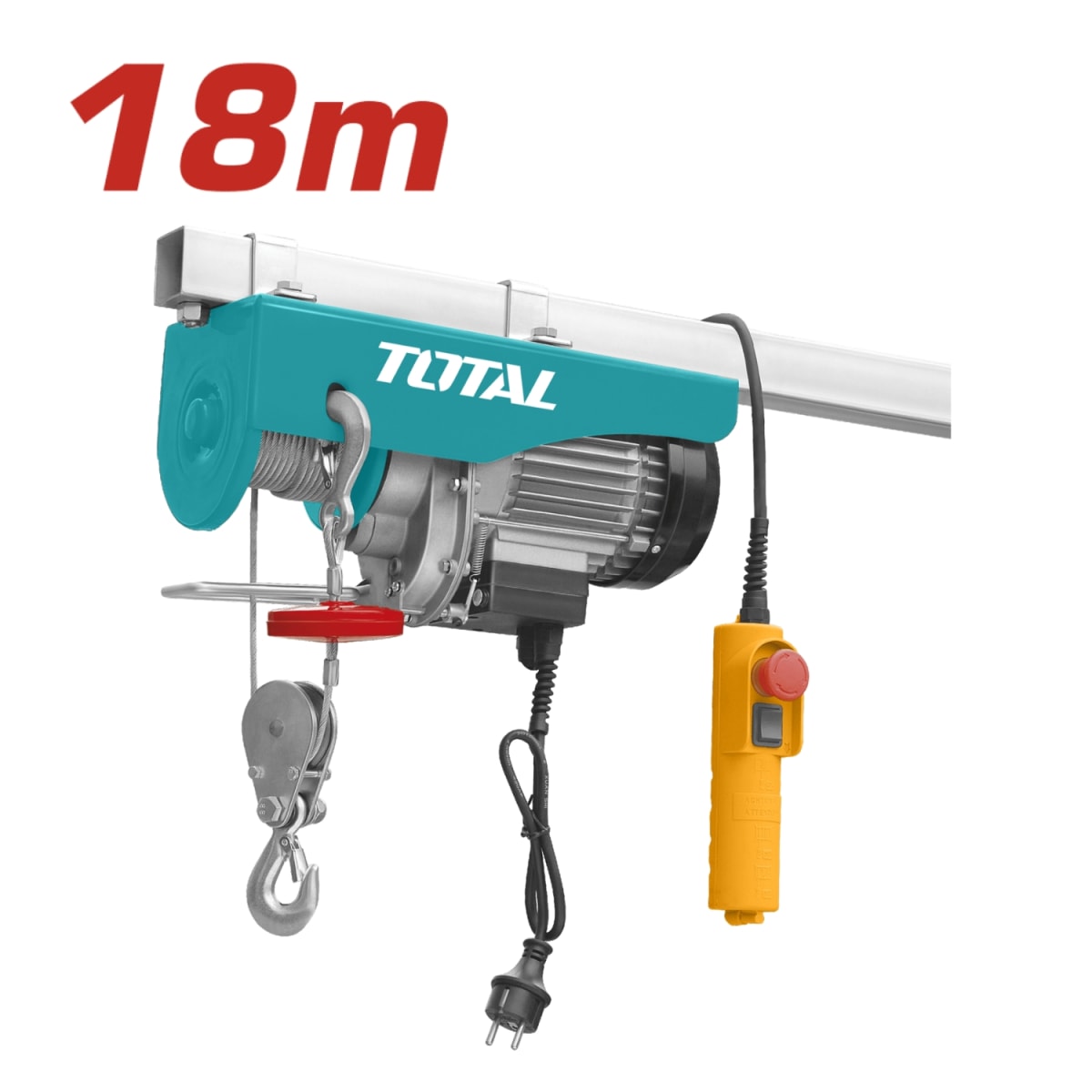 Tecle Electrico soporta 500kg 900w Total3