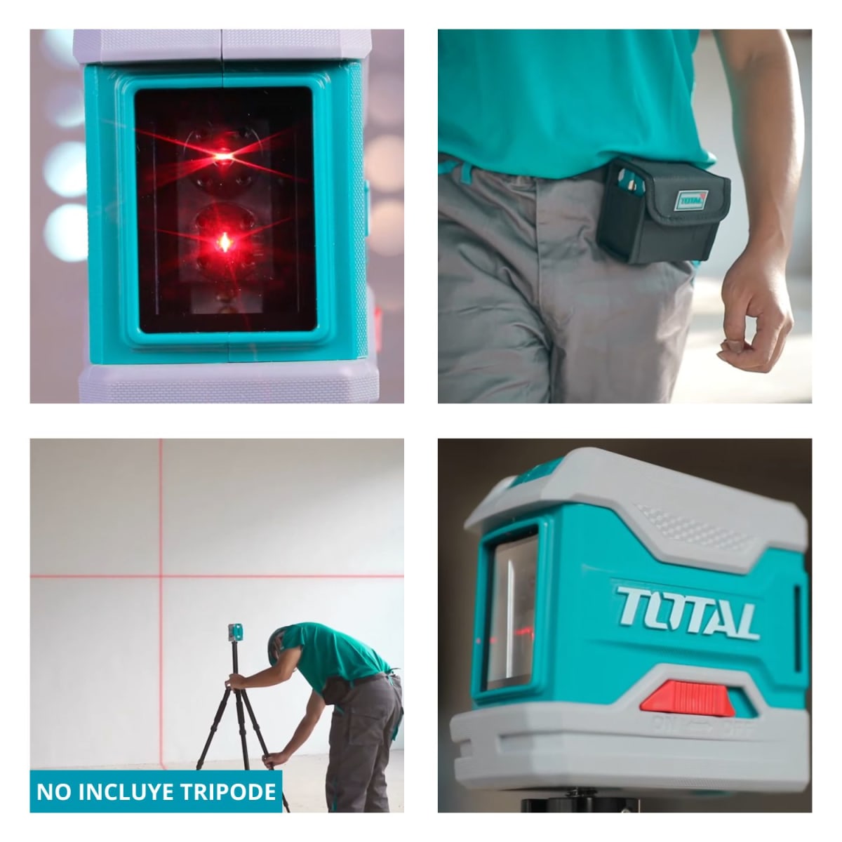 Nivel laser auto nivelante 15 metros Total7