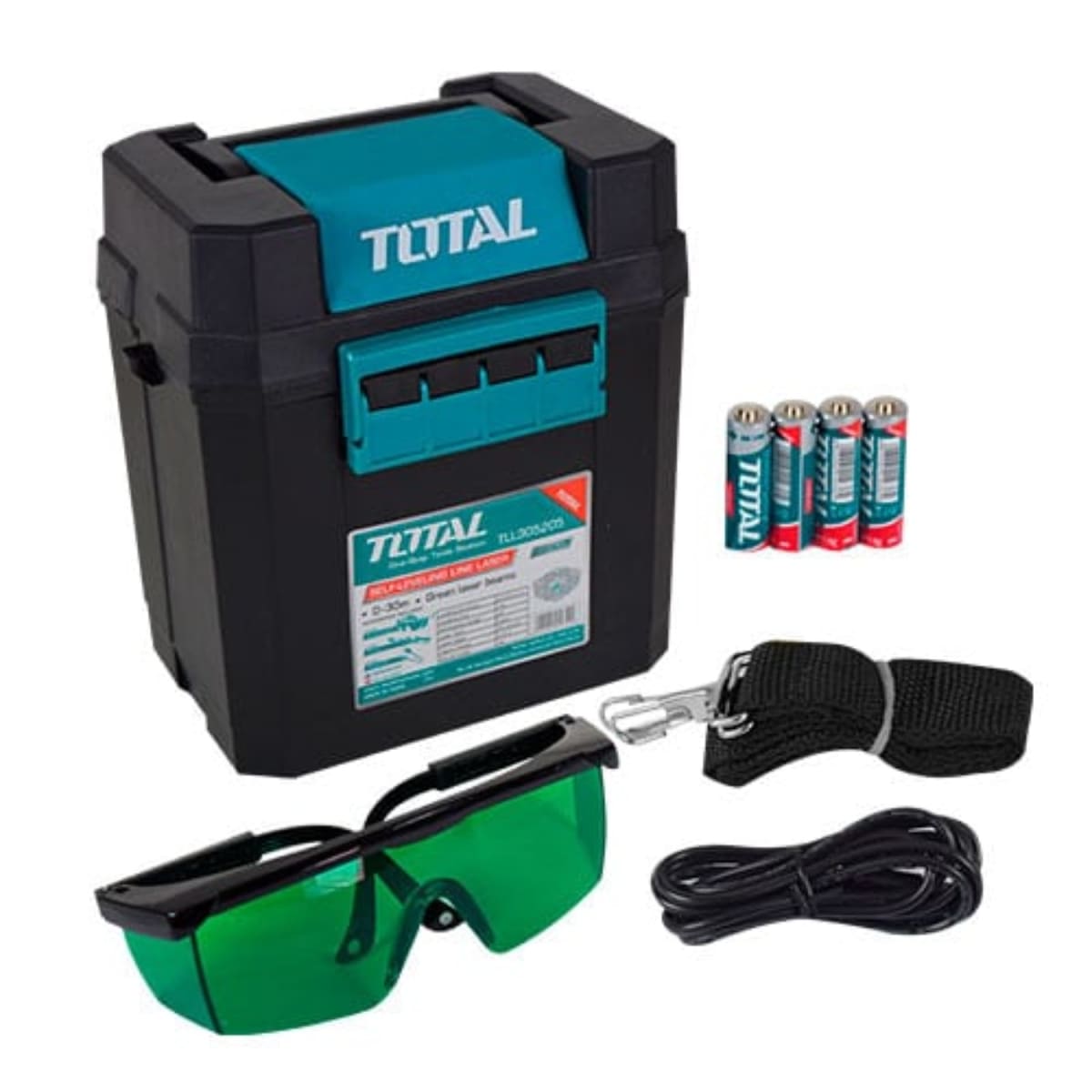 Nivel Laser Verde 5 Lineas 0-30m Total3