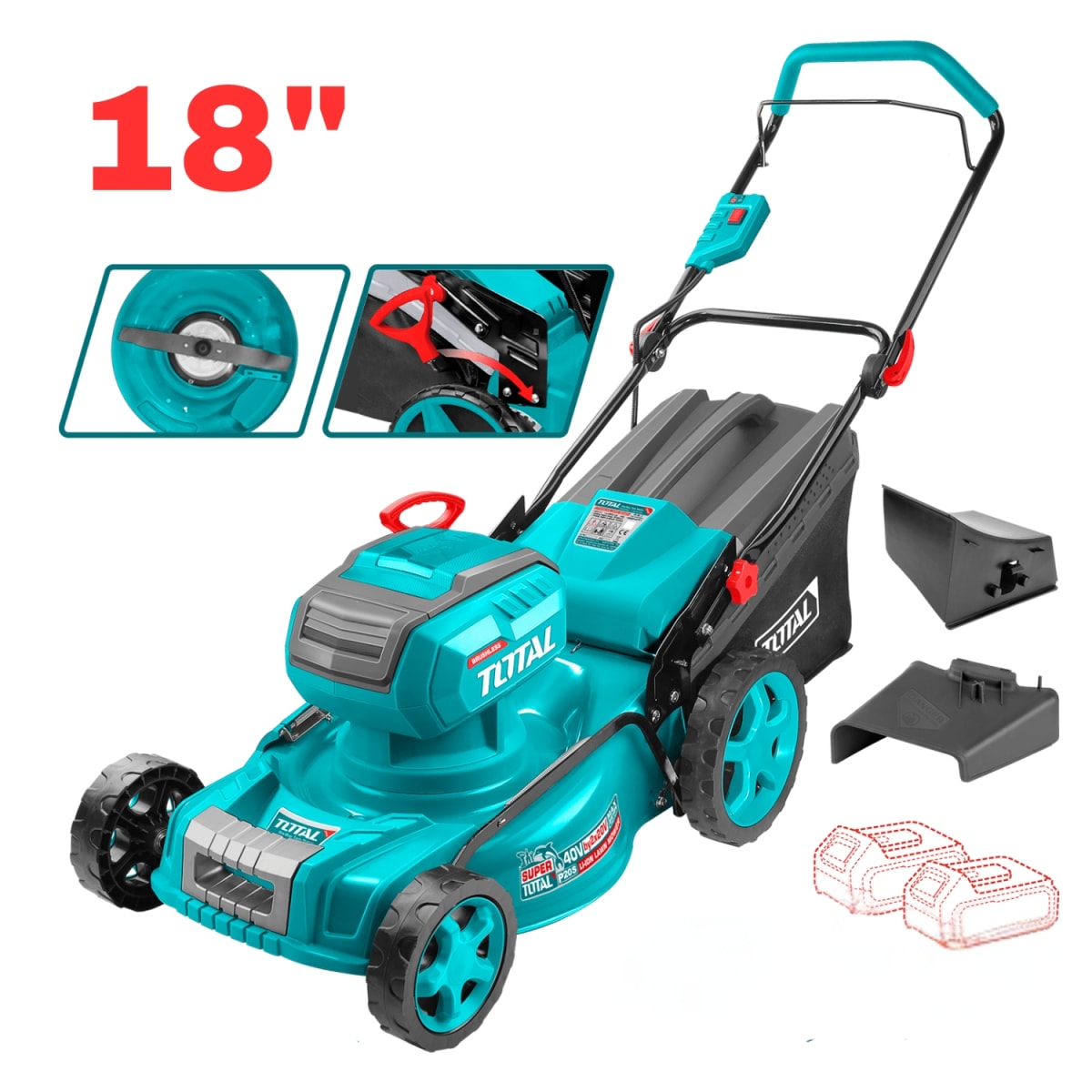 Cortador de Gras Césped 18
