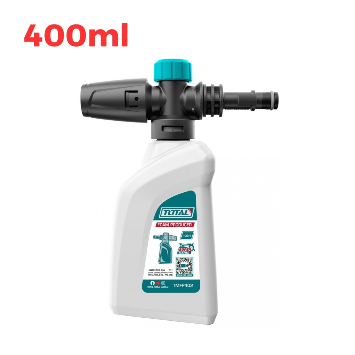 Shampunera Jabonera Para Hidrolavadora 400 Ml Total2