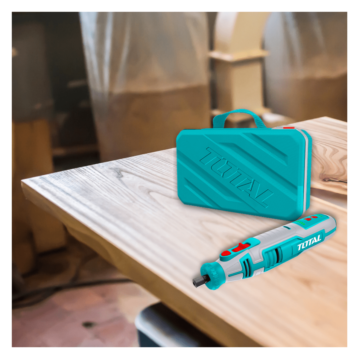 Rectificadora 8v + 67 accesorios Total5