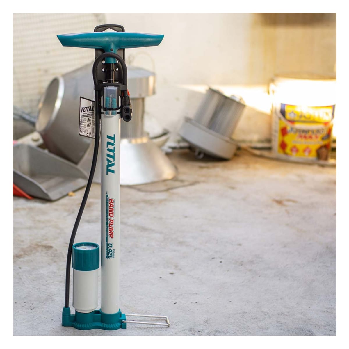 Inflador portátil 140psi Total4