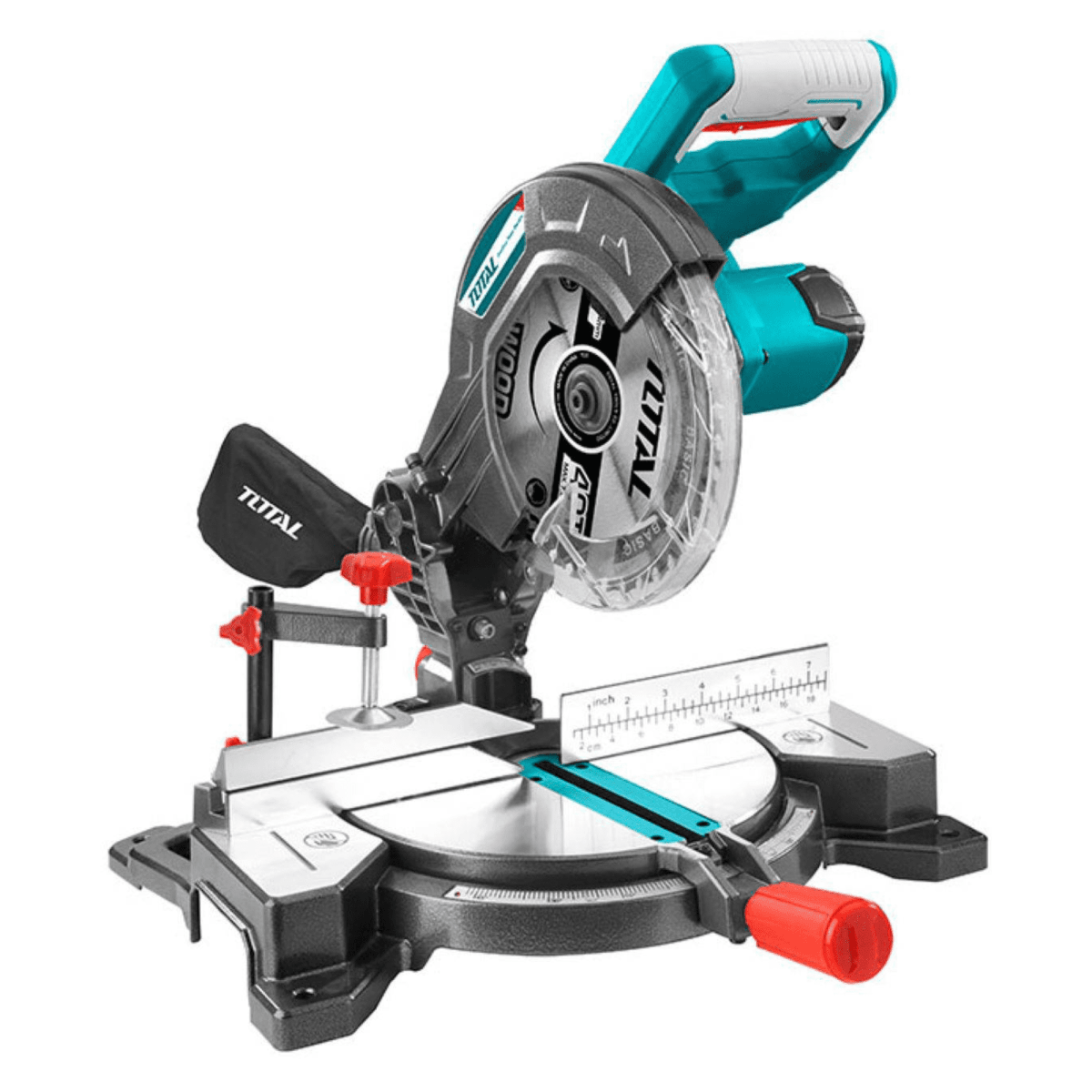 Sierra ingleteadora telescopica 20v + 2 baterias 2ah y cargador Total6