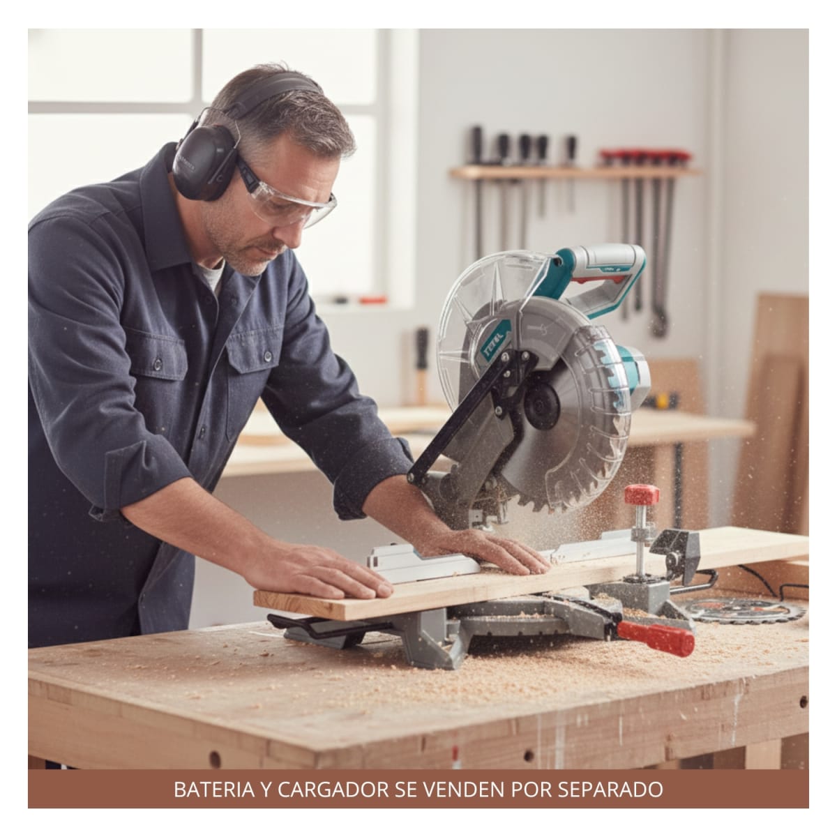 Sierra Ingleteadora 20v 210mm Total3