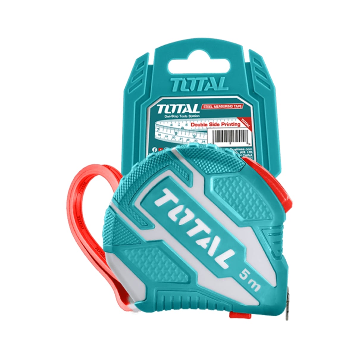 Cinta Metrica/Wincha Doble Lado 3 botones 3Mx19mm Total2