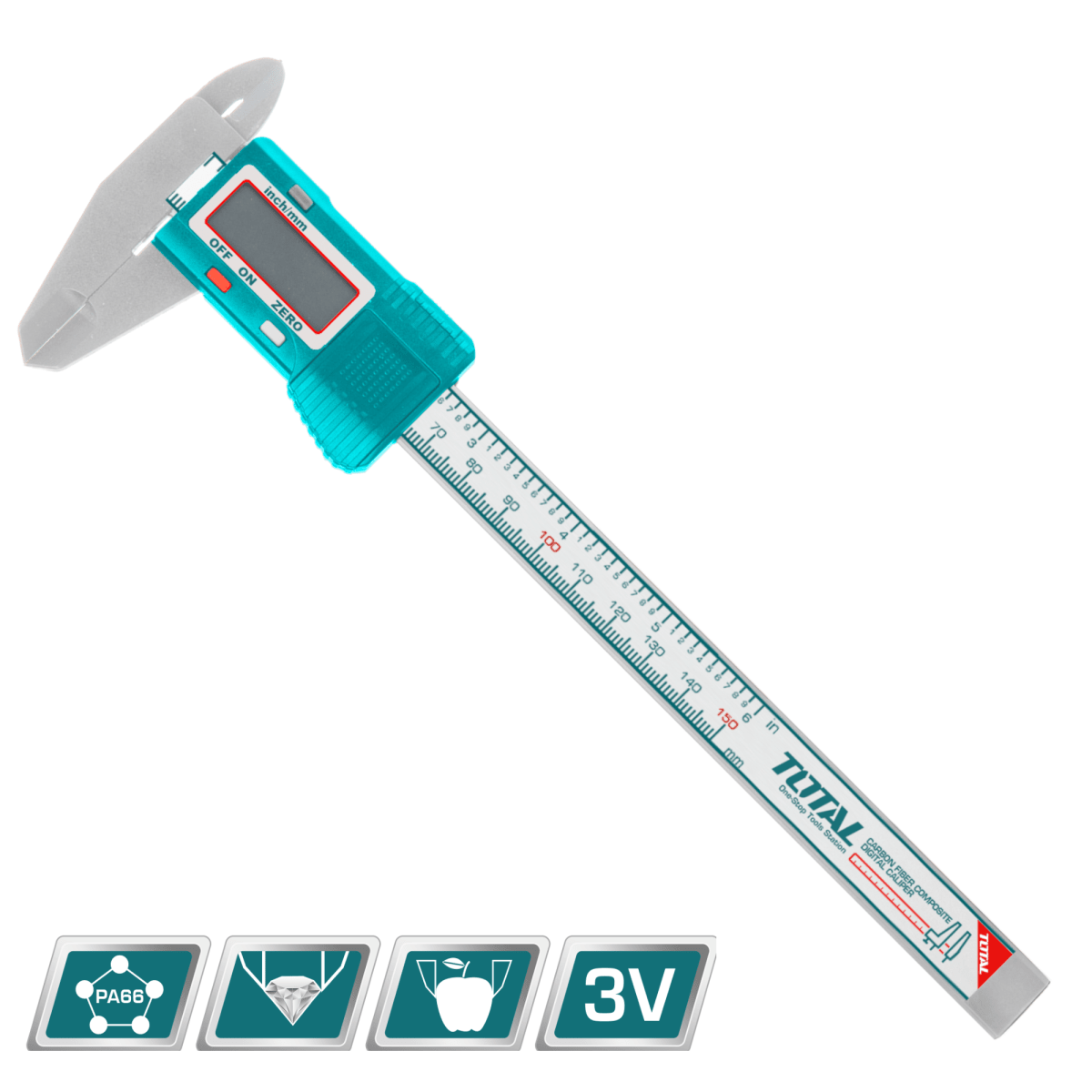 Calibrador vernier digital 150 mm 6