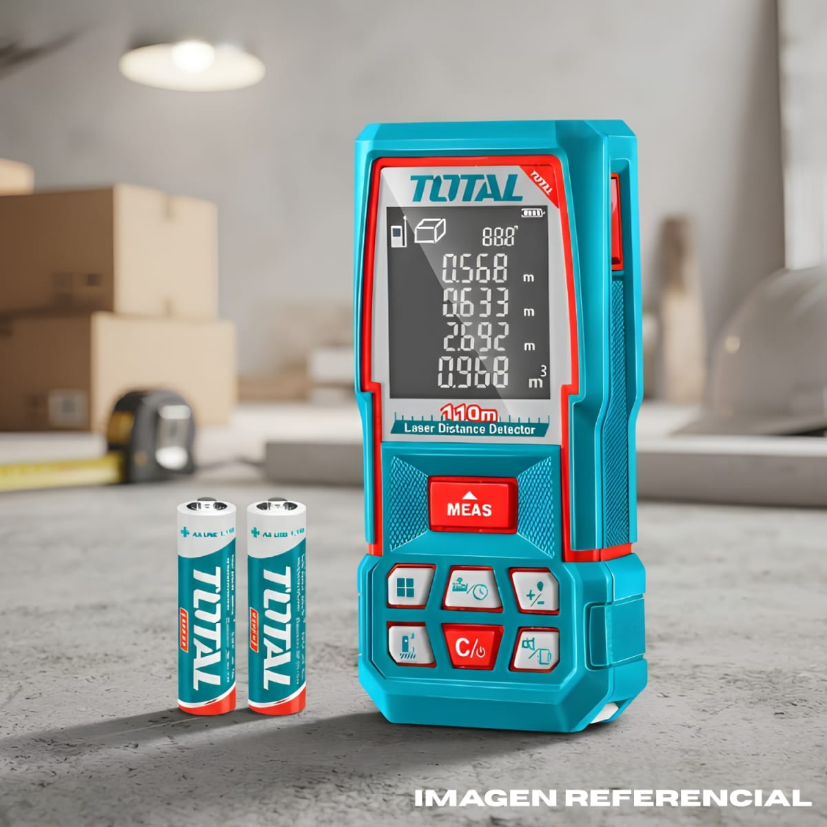 Medidor de Distancia Laser 110m Total2