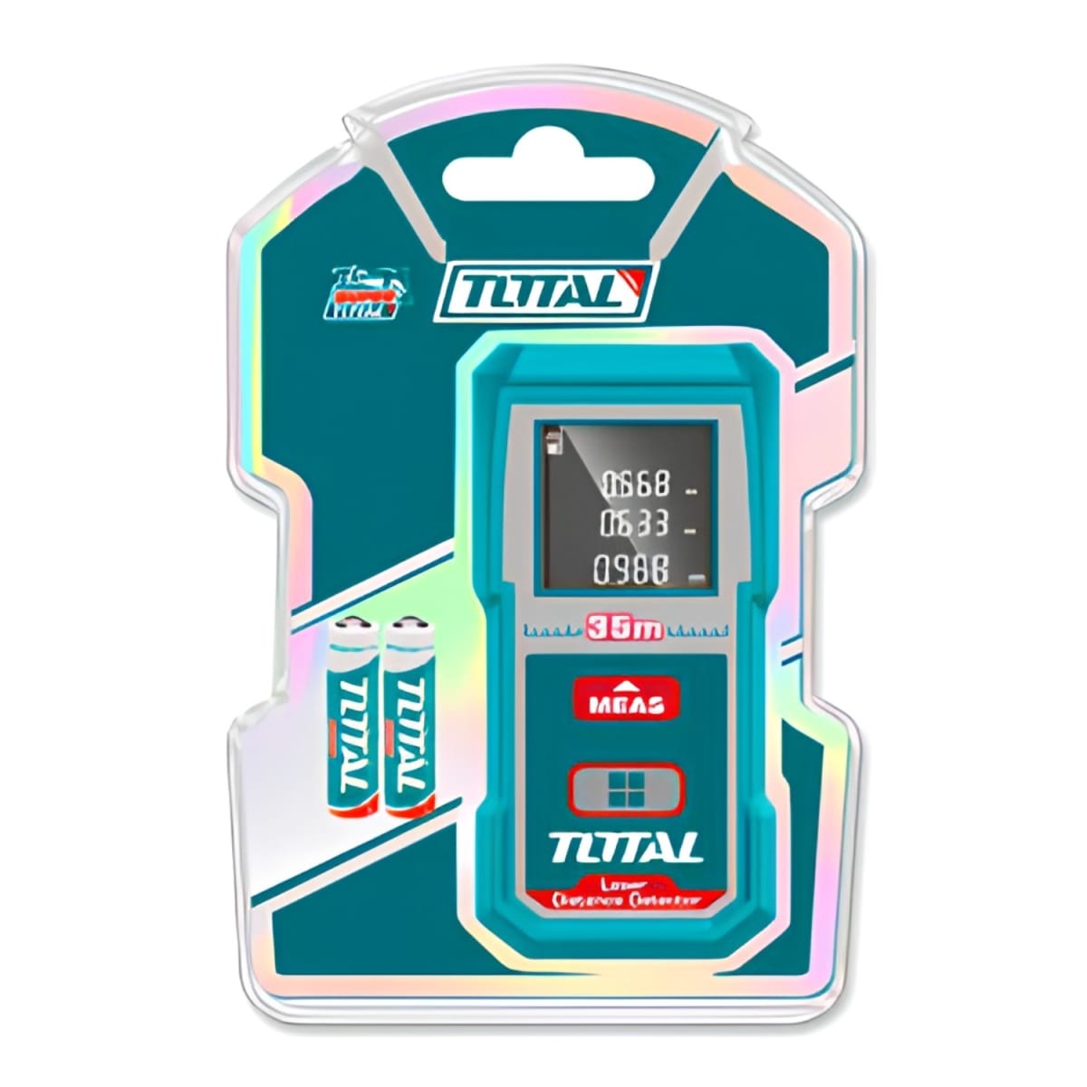 Medidor de Distancia Laser 35m Total3