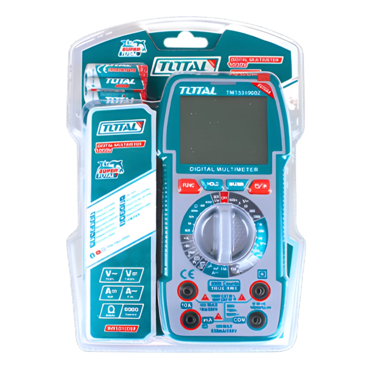 Multimetro Digital 1000V AC/DC 6000 conteos Total5