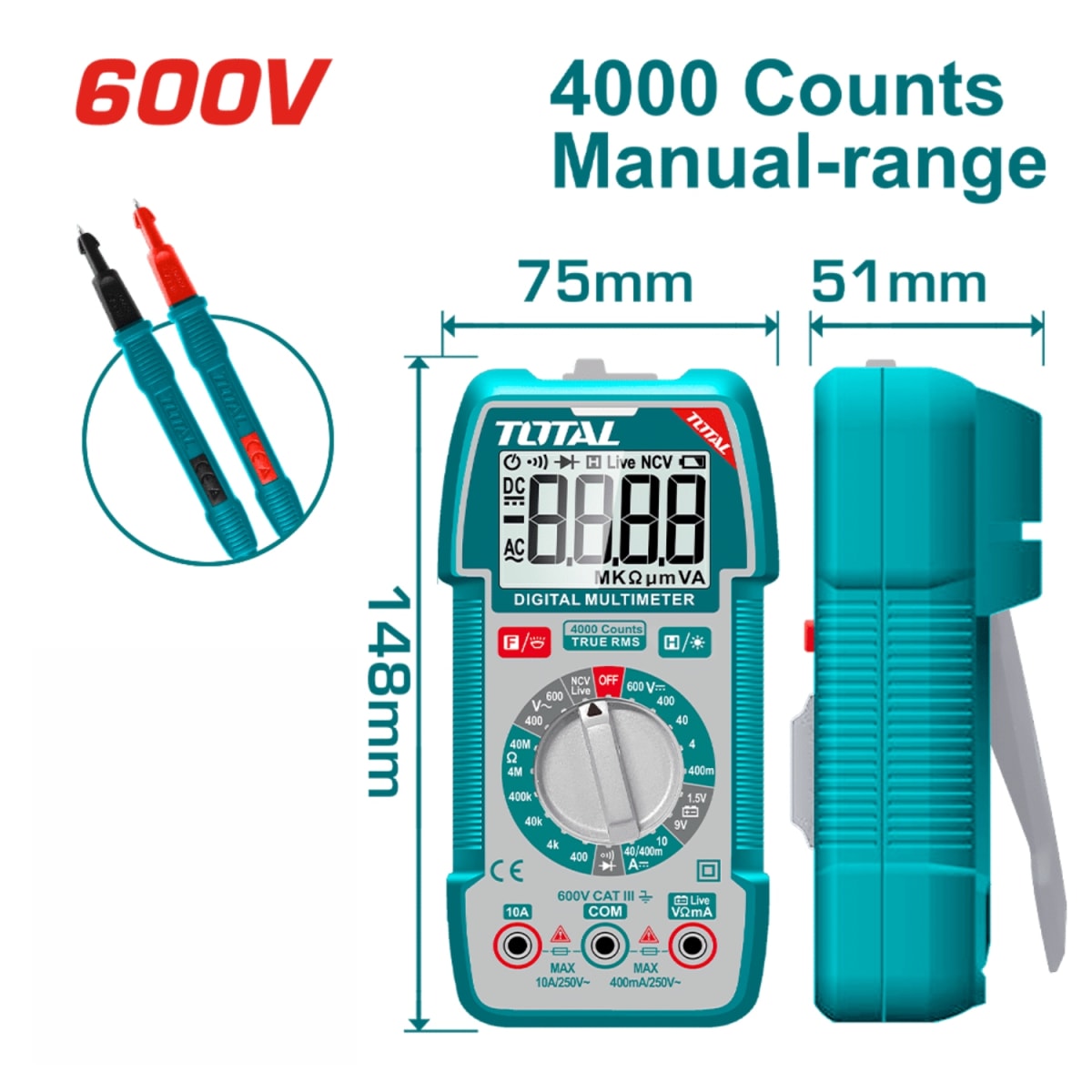 Gabinete metalico 7 cajones + Llave de Impacto 850nm + 369 herramientas Total4