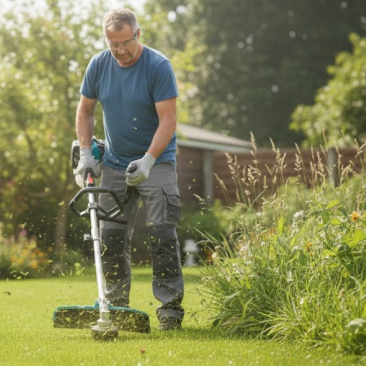 Motoguadaña 4 en 1 a Gasolina 52cc 2.2HP Total3