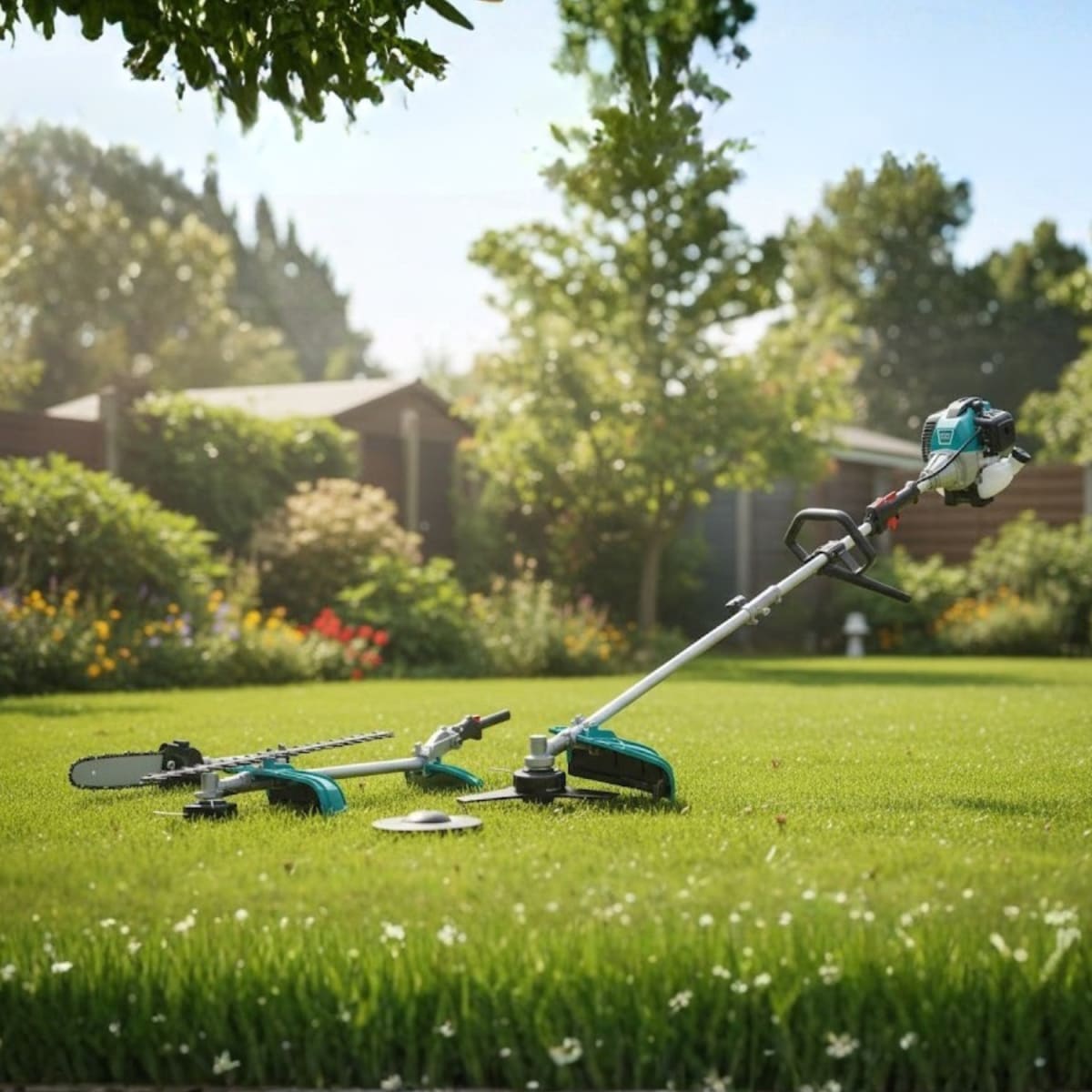 Motoguadaña 4 en 1 a Gasolina 52cc 2.2HP Total2