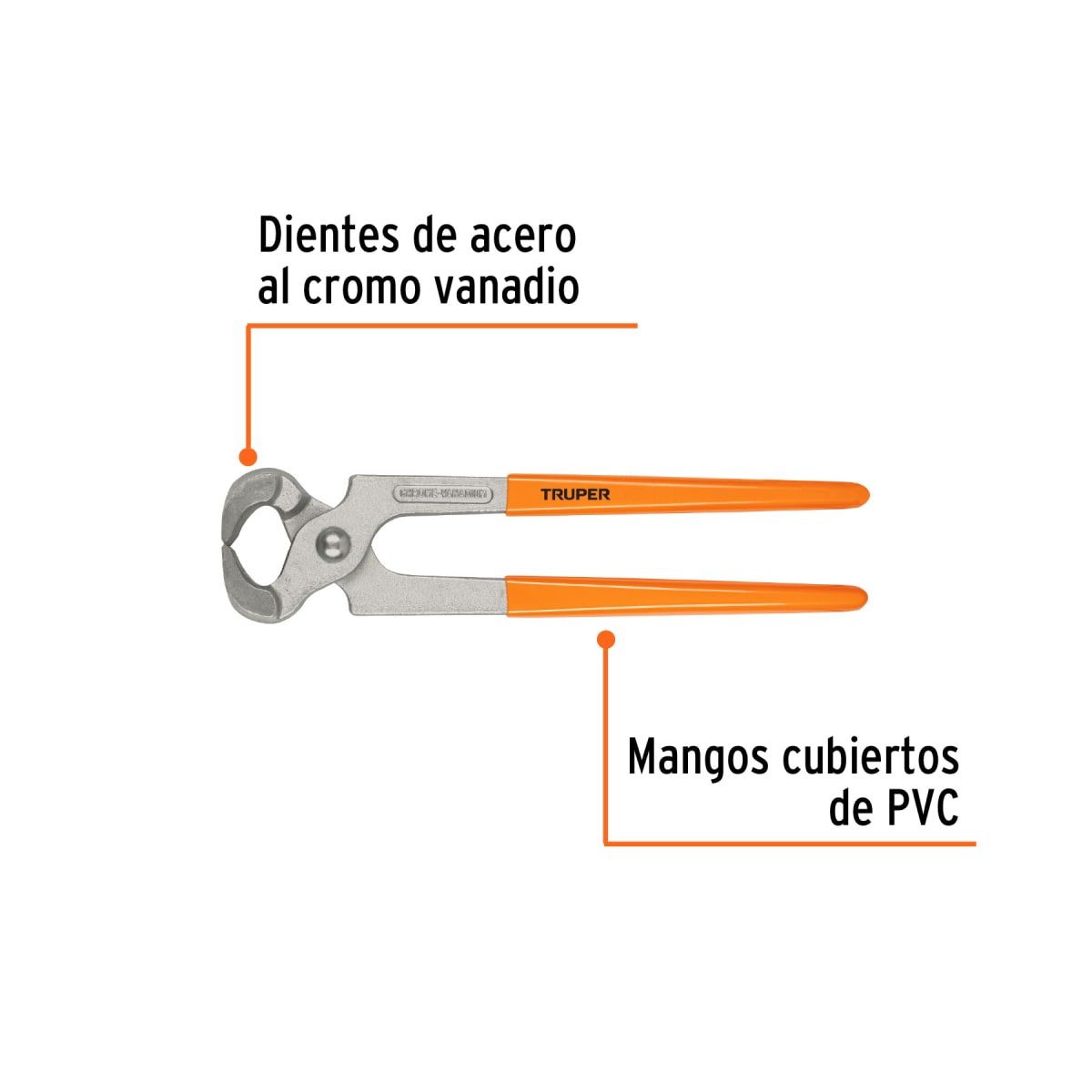Tenaza para carpintero 10´´, Truper2