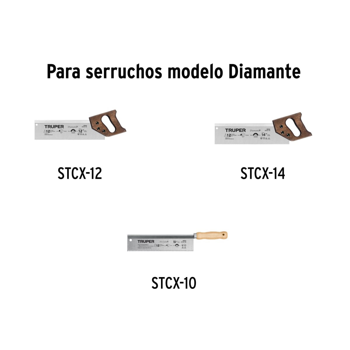 Bolsa con 10 tornillos para serruchos STX, STD y STCX Truper4