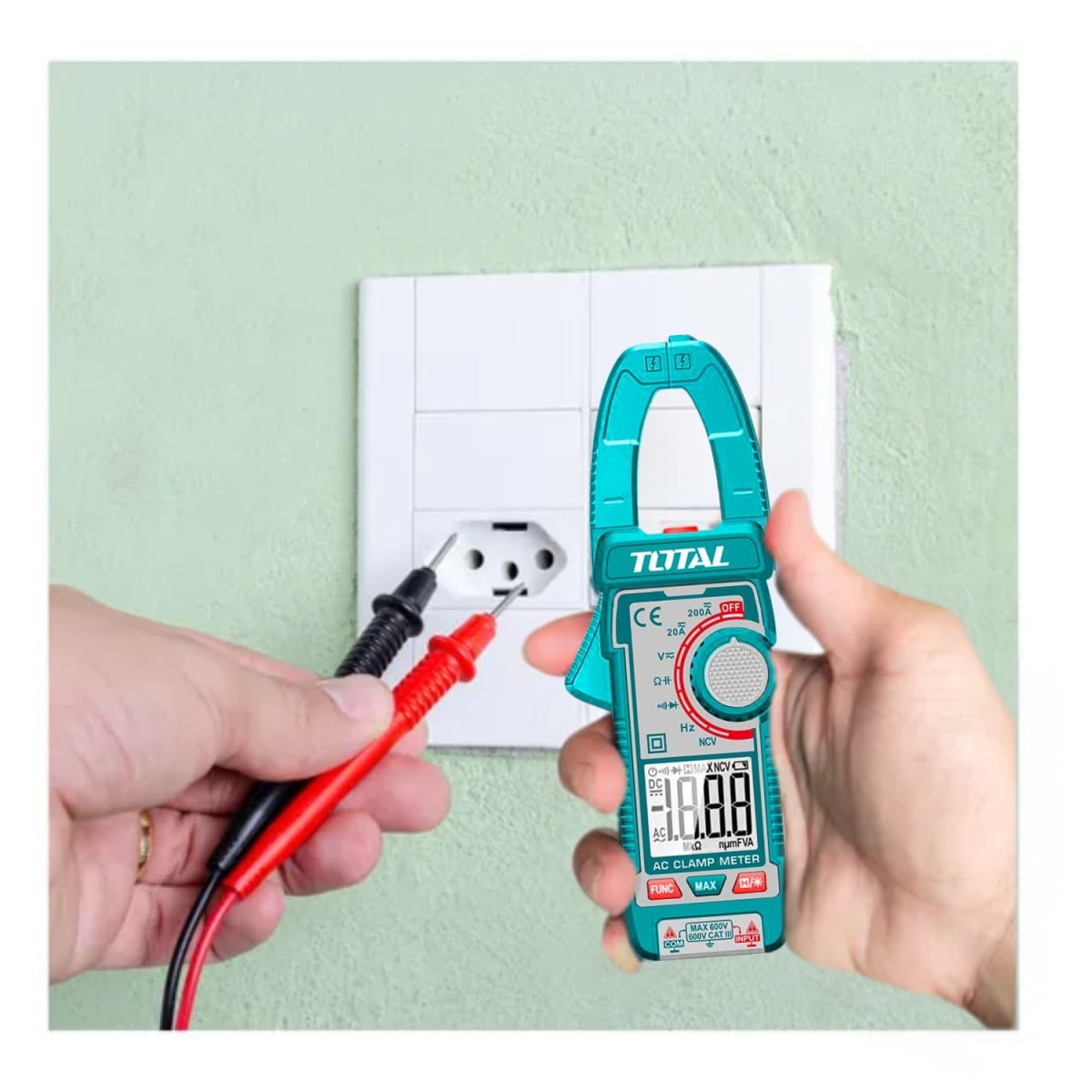 Kit de prueba eléctrica de 3 piezas Total6