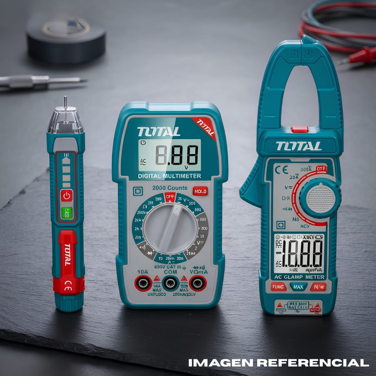 Kit de 3 herramientas para electricista Total2